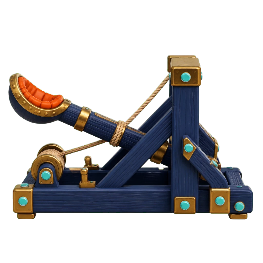 A construction catapult