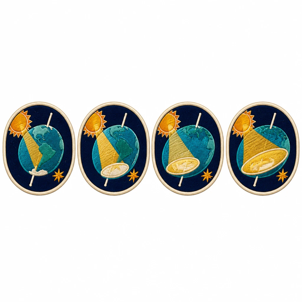 Four earned orbit ranger patches